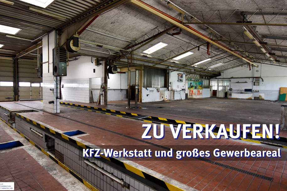 KFZ-WERKSTATT GESUCHT? LKW, LANDMASCHINEN & ELEKTROAUTOS WILLKOMMEN – ST. VALENTIN, Gewerbeobjekt-kauf, 2.254.440,€, 4300 Amstetten