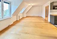 Am Liesingbach: Maisonette mit sonniger Terrasse