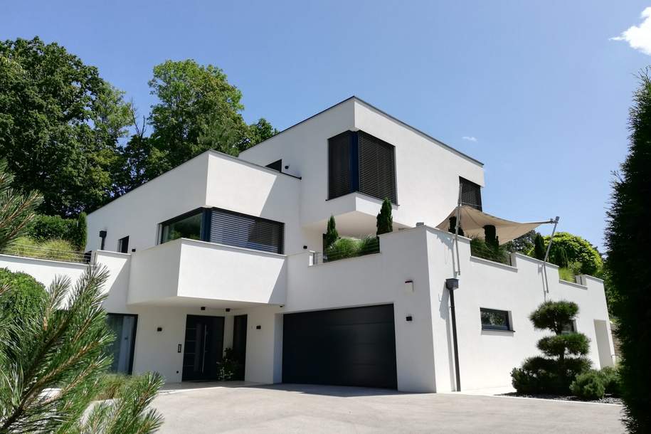 Moderne Luxusvilla mit Alpenchalet, Haus-kauf, 3.480.000,€, 4407 Steyr-Land