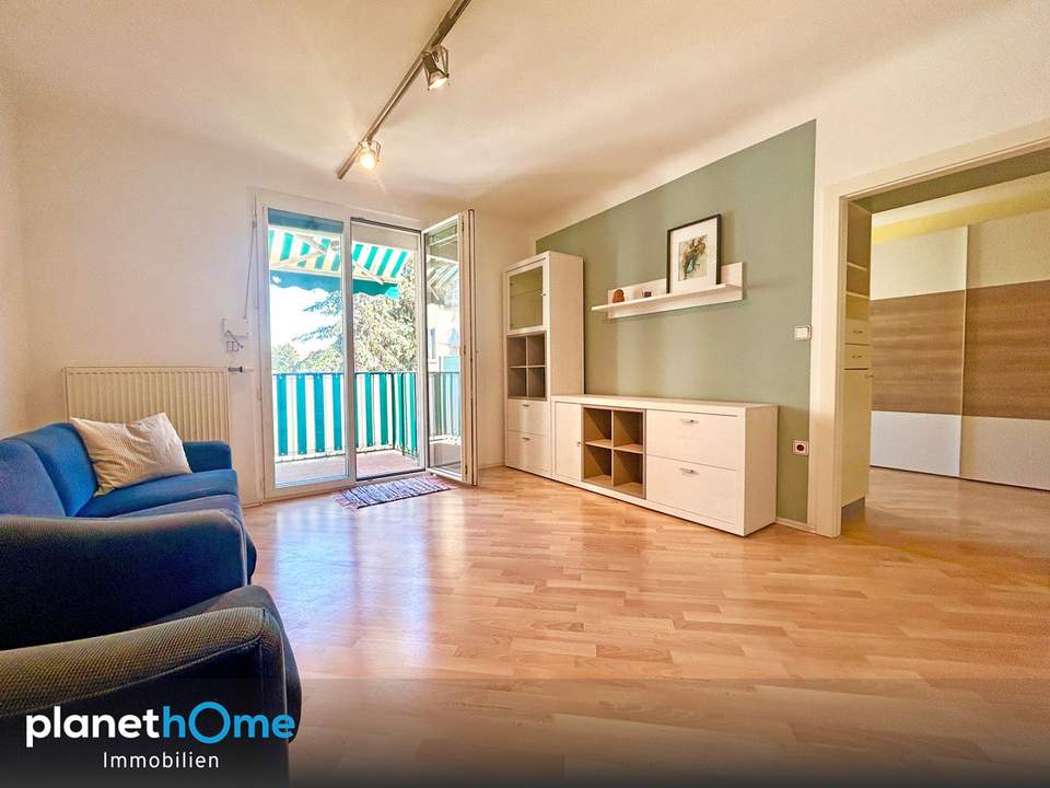 City-Vibes trifft Wohlfühlfaktor – 2-Zimmer-Wohnung mit Balkon, Nähe Stadtplatz