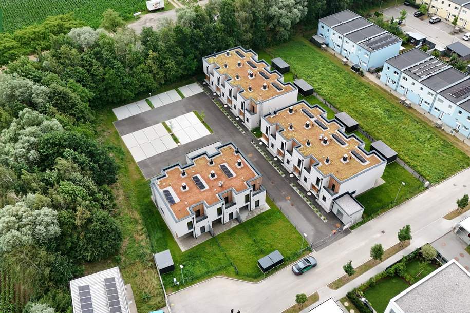 PROVISIONSFREI! Traumhaftes Eigenheim im St. Pöltner Erholungsgebiet: Stadt trifft Natur – Erstbezug in wundervoller Lage!, Haus-kauf, 499.000,€, 3107 Sankt Pölten(Stadt)