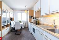 Familienwohnung in Schwechat: 3-Zimmer mit Stadtblick und Stellplatz!