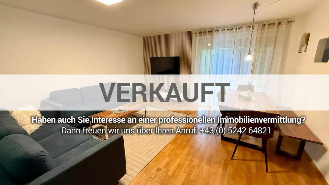 Charmante 4-Zimmer-Gartenwohnung am ruhigen Stadtrand von Kufstein