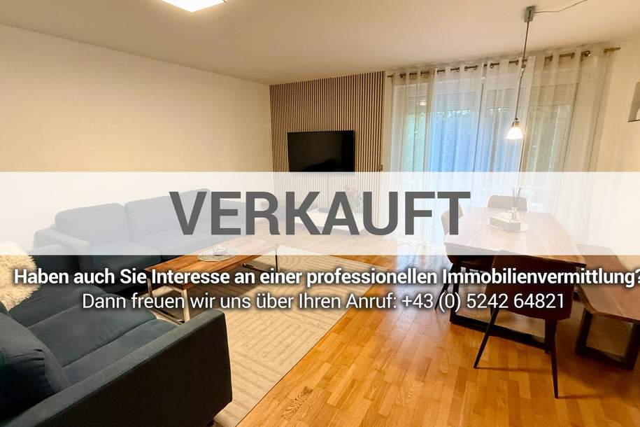 Charmante 4-Zimmer-Gartenwohnung am ruhigen Stadtrand von Kufstein, Wohnung-kauf, 449.000,€, 6330 Kufstein