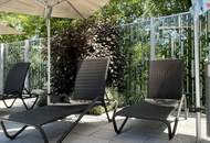 Helle Terrassenwohnung inklusive Pool, Weinkeller, Fitness- und Wellnessbereich