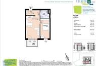 2-Zimmer-Neubauwohnung mit Balkon - Stadthaus zum Fluss!