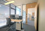 Flexible Büroräume in modernem High-Tech-Neubau