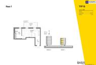 Über den Dächern von Klagenfurt, in der beliebten Viktringer Vorstadt mit Nähe zum Wörthersee – 1-Zimmer-Neubau mit 7 m² Balkon