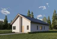 Belagsfertiges Neubau-Wohnhaus in Ziegelmassiv in einer Sackgasse.