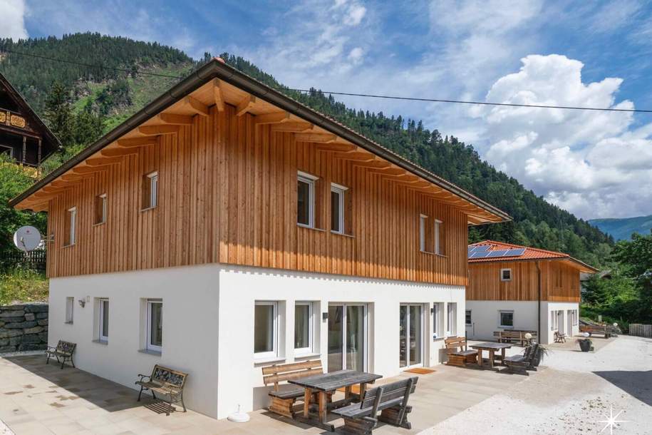 Etabliertes Ferienhaus-Ensemble am Millstätter See. Zwei moderne Häuser mit bestehender Vermietung. Investment., Haus-kauf, 1.548.000,€, 9873 Spittal an der Drau