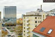 | 7. STOCK | BLICK AUF DEN DONAUKANAL | 3 ZIMMER | BAD MIT BADEWANNE | AB SOFORT VERFÜGBAR | HELL