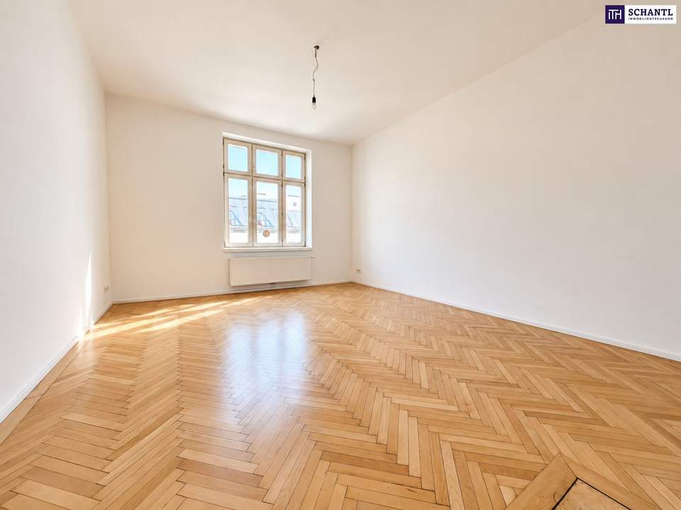 RAUM ZUM LEBEN. ALTBAU ZUM VERLIEBEN. – Großzügig & top aufgeteilt im 5.!
