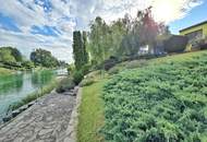 Sommerdomizil am Donau-oder-Kanal mit eigenem Wasserzugang!