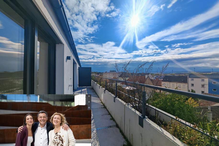 Ruhige, helle Erstbezugswohnung mit Fernblick im Zentrum, Wohnung-kauf, 290.000,€, 2020 Hollabrunn