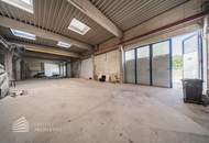 Attraktives Gewerbejuwel: Lagerhalle + Büroflächen mit Photovoltaik direkt am Bahnhof