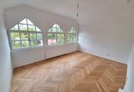 Exklusiv Wohnen in Toplage Währings - hochwertig sanierte Penthousemaisonette mit Grünblick und Garten