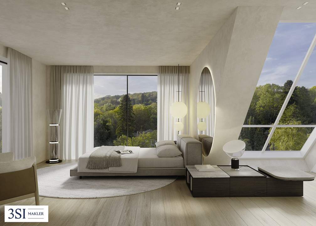 Modernes Wohnen mit großzügiger Terrasse und Balkon