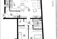 Mitten im 8. Bezirk: Schöner 3 Zimmer-Neubau mit großem Balkon