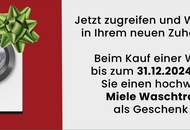 PROVISIONSFREI &amp; WEIHNACHTSAKTION | Erstbezug nach Sanierung | 3 Zimmer + separate Küche | Tageslicht-Bad | Tischler-Küche mit Siemens Geräten | Freier Mietzins