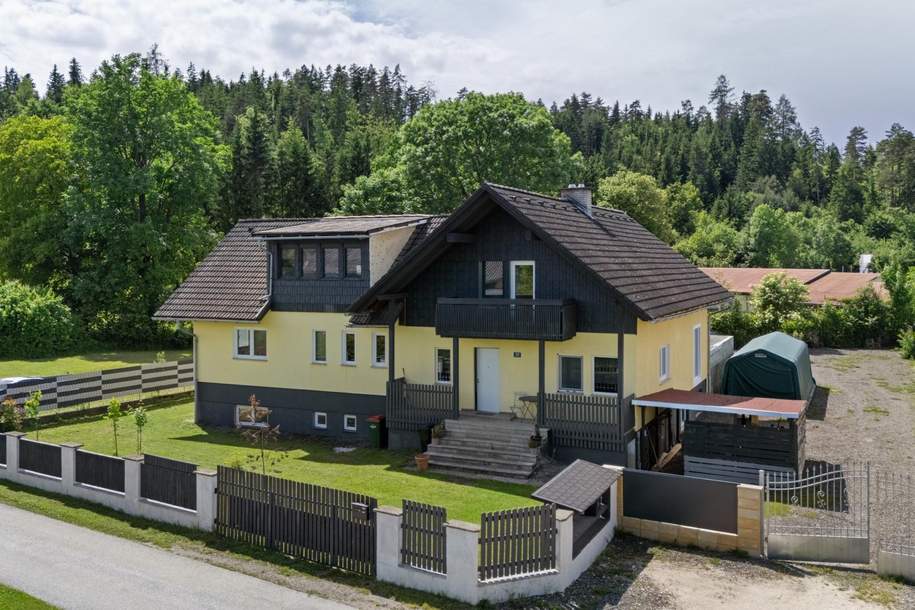 Großzügiges Haus mit zwei Wohneinheiten in ruhiger Lage, Nähe Gösselsdorfer See, Haus-kauf, 275.000,€, 9141 Völkermarkt