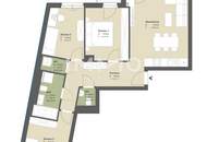 BEZUGSFERTIG & PROVISIONSFREI: TOP-Vierzimmer Apartment mit hofseitigem Balkon (Neubau-Erstbezug)