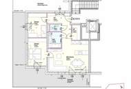 Neulengbach | Erstbezug | Miete | Haus 1 - Top 9 | 3 Zimmer Dachgeschoß mit 48 m² Terrasse