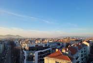 Dachgeschosswohnung mit Fernblick nahe Alter Donau