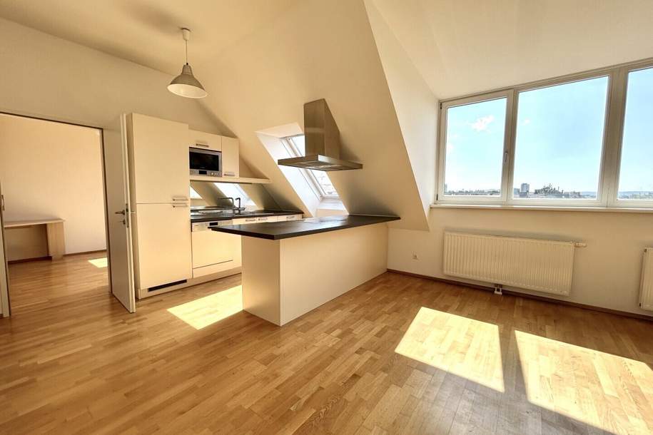 UNBEFRISTET! Schöne 4-Zimmer Wohnung mit Terrasse und phantastischem Blick, 1040!, Wohnung-miete, 2.673,78,€, 1040 Wien 4., Wieden