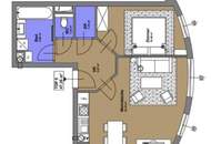 Helle, zentral begehbare Neubauwohnung (freier Mietzins) in Top-Lage