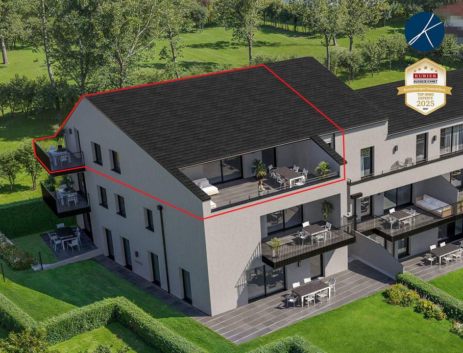 Großzügige Dachgeschoßwohnung mit Terrasse & Balkon (Top 10) - Neubauprojekt am Kremser Steindl