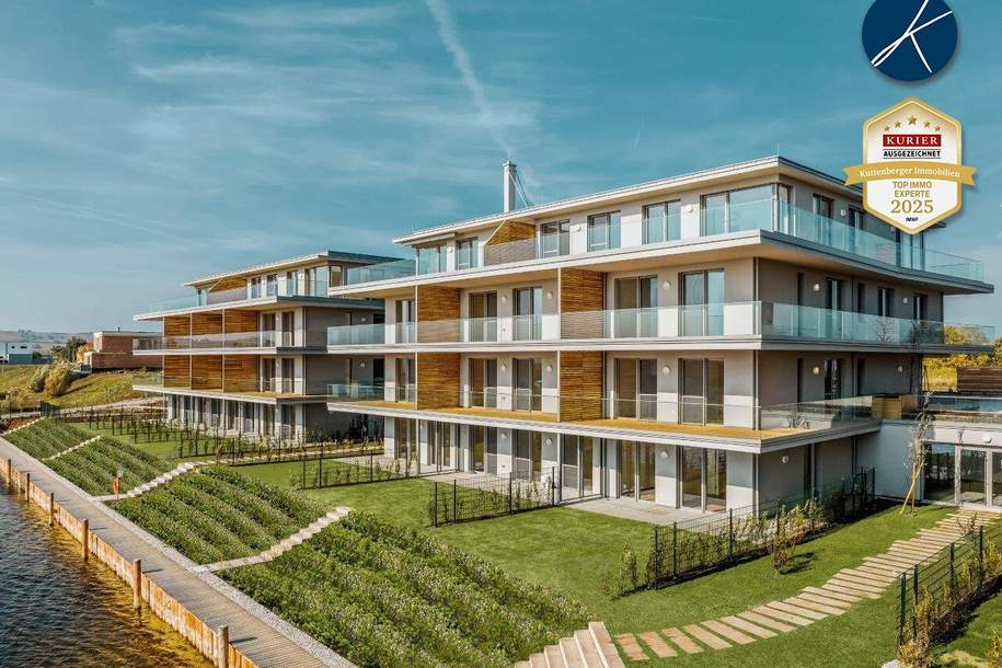 Luxuriöse 2 Zimmer Dachgeschoßwohnung als Erstbezug im Seepark Oggau! PROVISIONSFREI für den Käufer!, Wohnung-kauf, 379.000,€, 7063 Eisenstadt-Umgebung