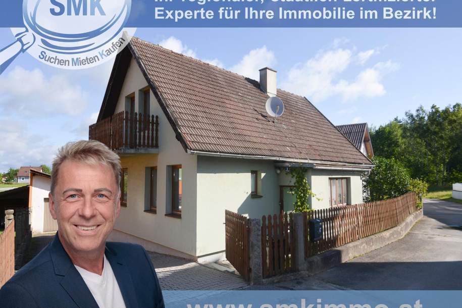 Ihr leistbarer Wohnsitz im grünen Waldviertel wartet auf Sie!, Haus-kauf, 98.000,€, 3860 Gmünd