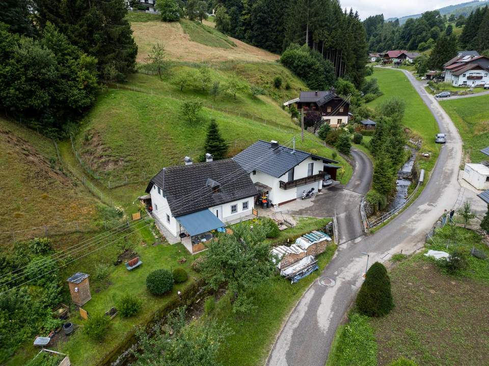 "2 Häuser Preiswert beim Traunsee - Altmünster - Reindlmühl, Natur pur etwas abseits des Trubels"