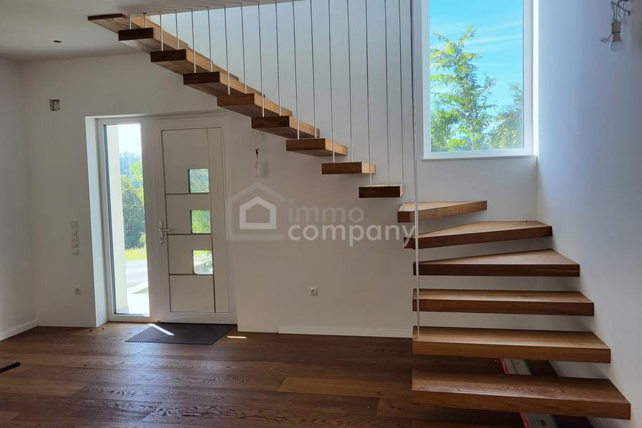 Exklusives Neubauhaus mit Altbaumbestand, Fernblick und großzügiger Terrasse, Haus-kauf, 1.100.000,€, 3051 Sankt Pölten(Land)