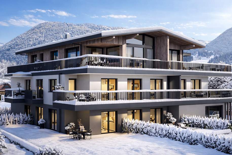 K5 Top 4 - Obergeschosswohnung in exklusivem Neubau, Wohnung-kauf, 995.000,€, 6382 Kitzbühel