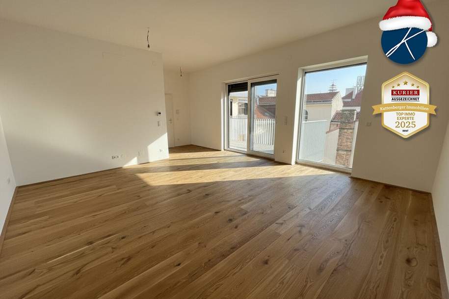 *Superprojekt: "Über den Baumwipfeln" Top 43 Erstklassige 3-Zimmer Wohnung mit Blick auf die Kastanienbäume + Innenhof-Balkon, Wohnung-miete, 1.449,00,€, 1100 Wien 10., Favoriten