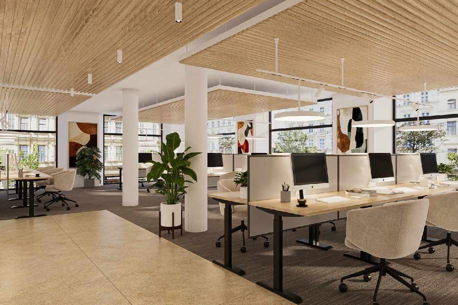 Erstbezug - High-Class Bürofläche im Kärntnerringhof mit Blick auf den Ring zu mieten, Gewerbeobjekt-miete, 30.839,34,€, 1010 Wien 1., Innere Stadt