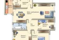 4 Zimmer- 109 m² Wohnung im Herzen des Karmeliterviertels - Wien 1020