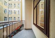 Elegante 3-Zimmer Altbauwohnung mit Balkon, Nähe Karlsplatz