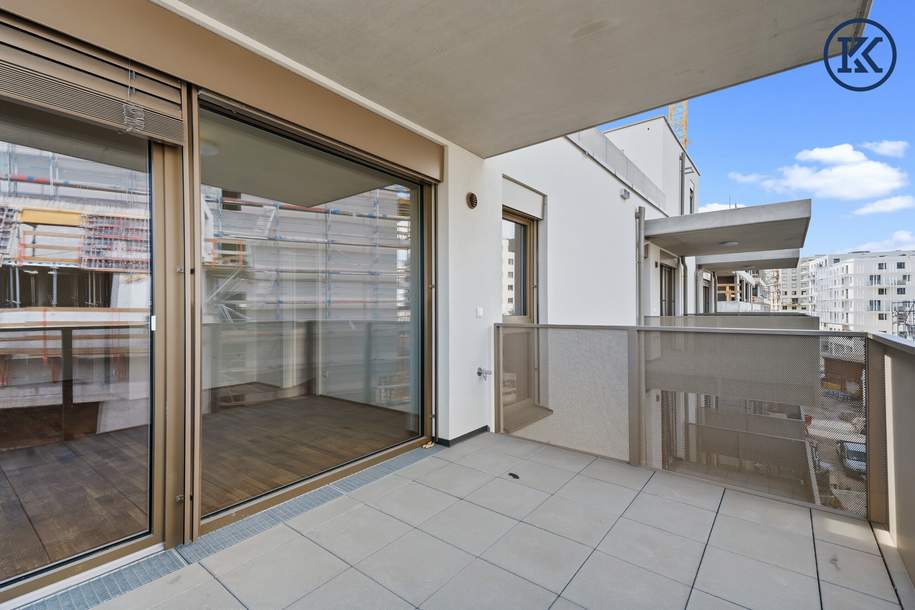 Alte Donau & Donauzentrum ums Eck: Provisionsfreie 3-Zimmer-Wohnung mit Balkon, Wohnung-kauf, 489.500,€, 1210 Wien 22., Donaustadt