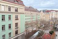 Unmittelbare Naschmarkt-Nähe: Sehr helle Altbauwohnung