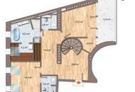 Mitten im Sechsten - exklusives DG-Penthouse mit 2 Terrassen & Kamin