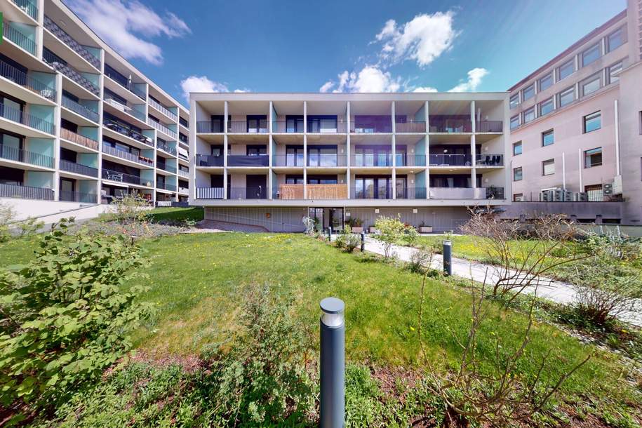 Entspannung im Innenhof, Urbanität vor der Tür – Styria Center, Wohnung-miete, 949,00,€, 8020 Graz(Stadt)