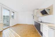 LINZ/URFAHR (AUBERG) : TOP-Mietwohnung ca. 42 m2 (2 Zimmer) + BALKON mit Pöstlingbergblick + KÜCHE