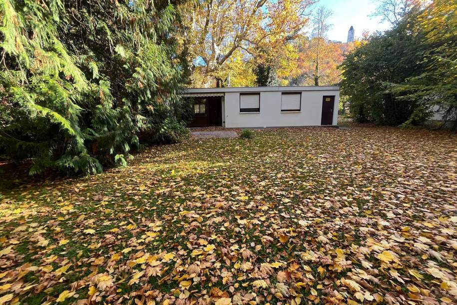 Wohnen wie im Urlaub - Bungalow im Schlosspark von Seebenstein zu mieten!, Haus-miete, 1.190,00,€, 2824 Neunkirchen