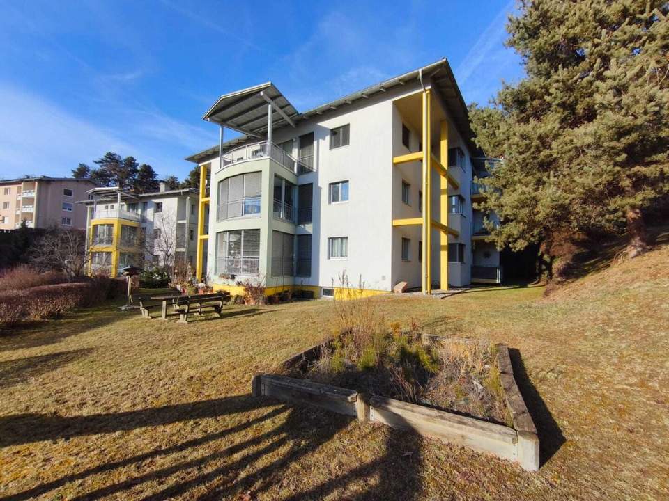 Attraktive 3-Zimmer-Wohnung in Seeboden am Millstättersee – zentrale Lage &amp; überdachter Balkon