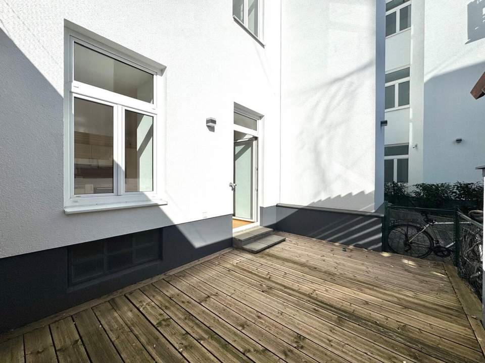 3-Zimmer mit hofseitigem Garten nahe U6 Michelbeuern AKH