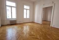 MÖLLWALDPLATZ, U1-Nähe, 133 m2 Altbau mit Loggia, 3 Zimmer, Extraküche, 2 Loggia, Wannenbad, Parketten, 1. Liftstock