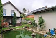 Neuwertiges, provisionsfreies, Einfamilienhaus (118m²) mit Jacuzzi und Schwimmteich in ruhiger Lage in Gänserndorf-Süd!