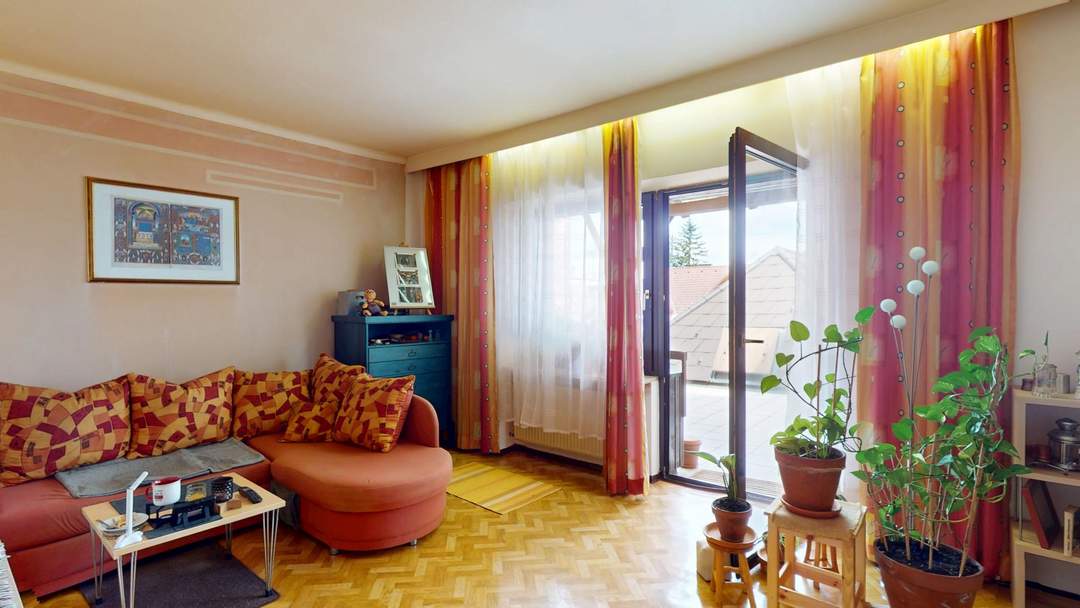 Ruhige 2-Zimmerwohnung mit Terrasse - auch für ANLEGER